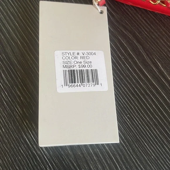 Valentino Orlandi Red Crossbody/Clutch - Picture 10 of 10